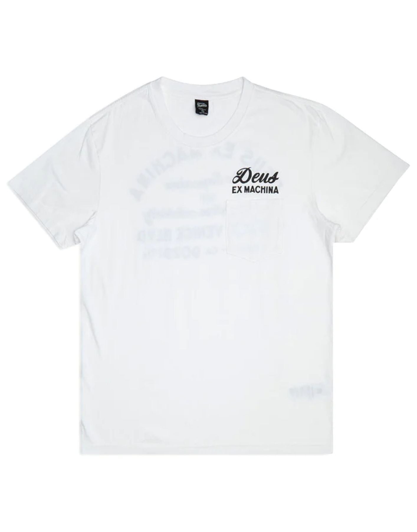 T-shirt for man DMS41065A VENICE WHITE Deus Ex Machina