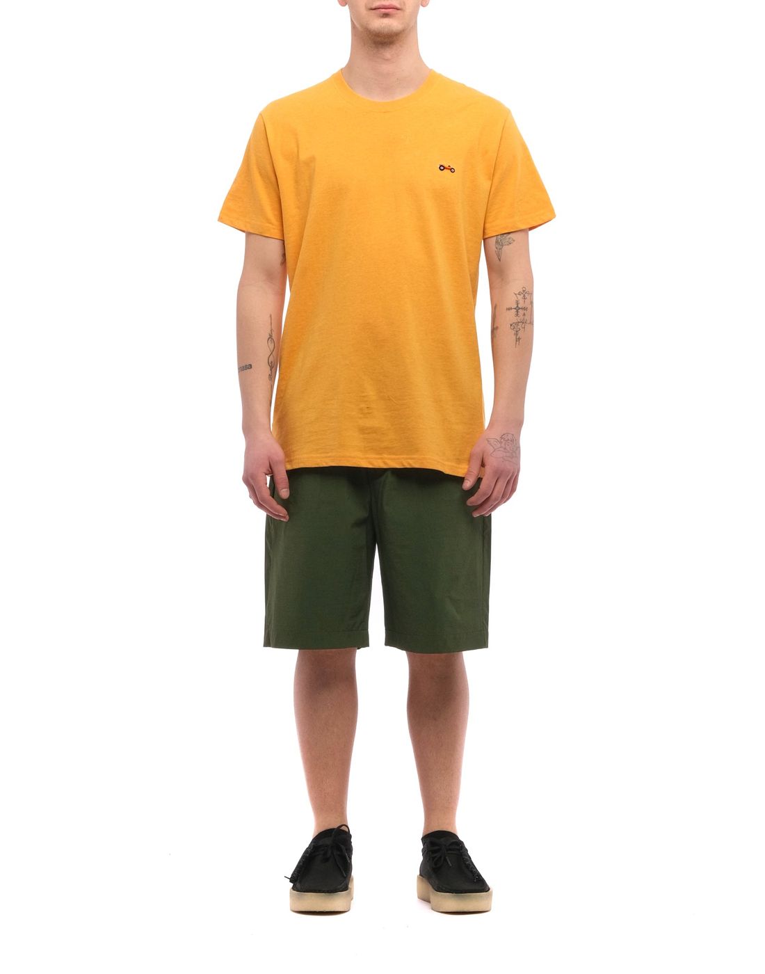 Camiseta para el hombre 1262 Naranja clara Mel REVOLUTION