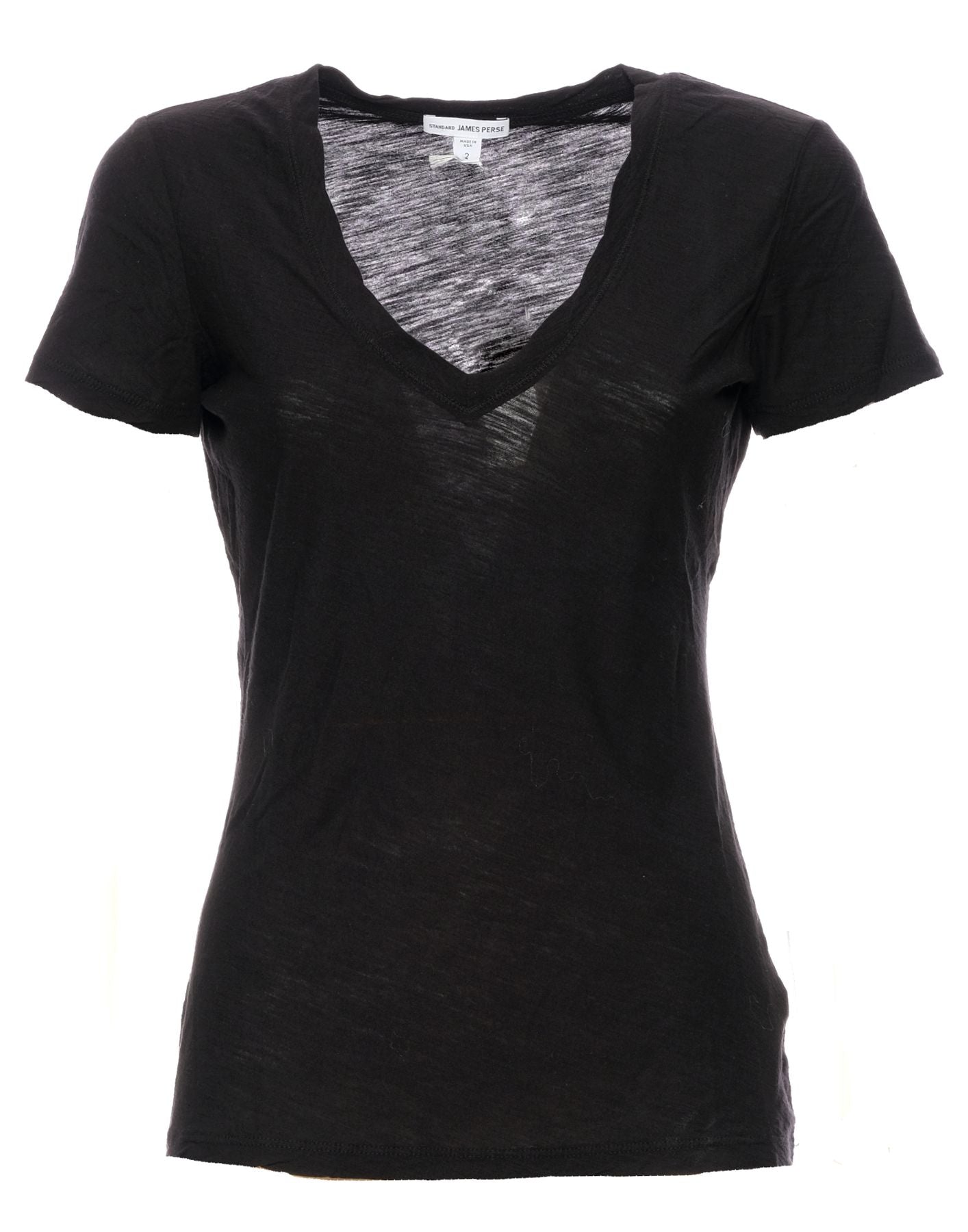 T-shirt for woman WUA3695 BLK JAMES PERSE