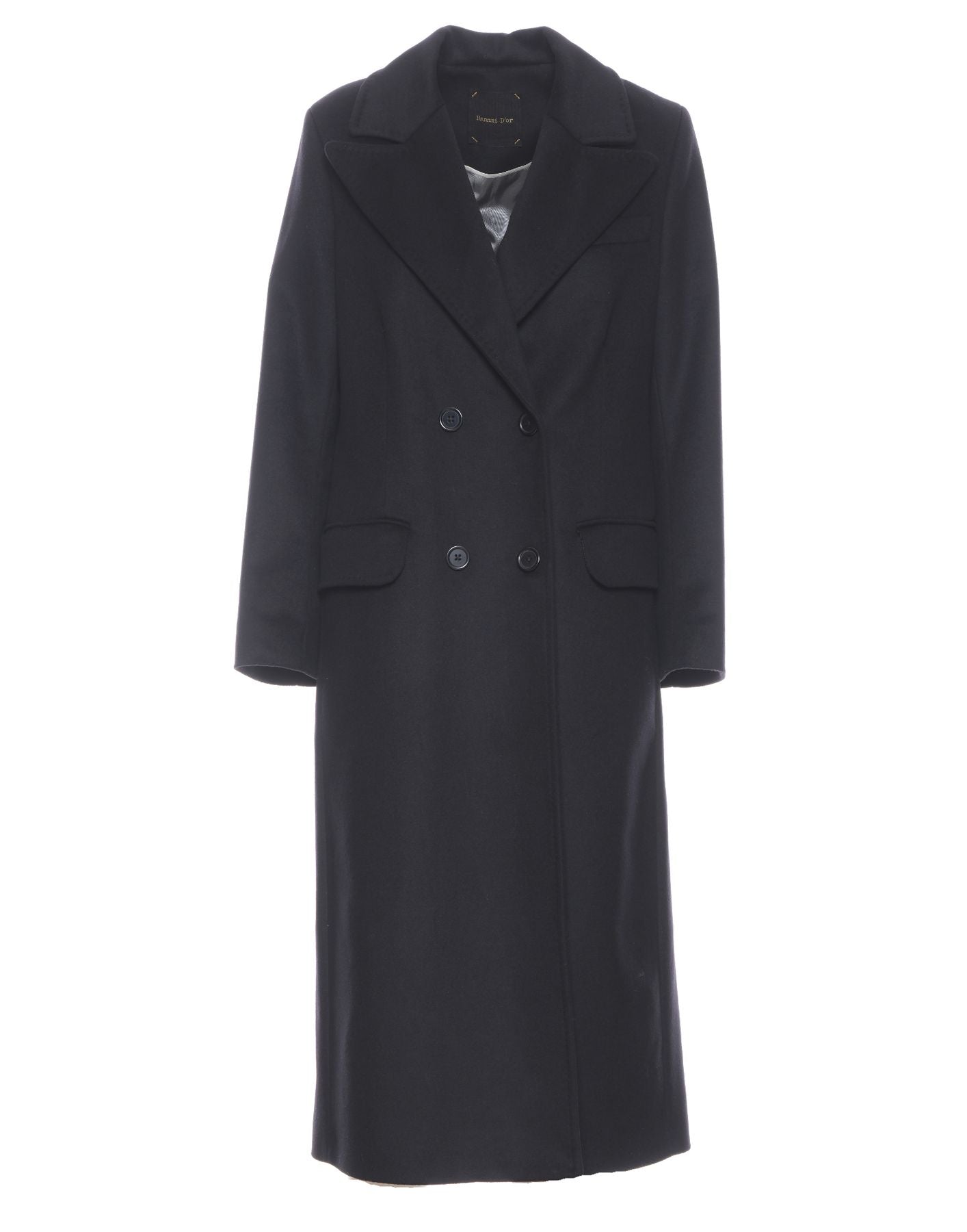 Coat for woman OLAND 271 22 BLACK Hanami D'or