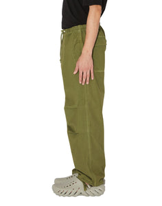 Pantalon pour homme AMU067P4160111 ARMY GREEN Amish