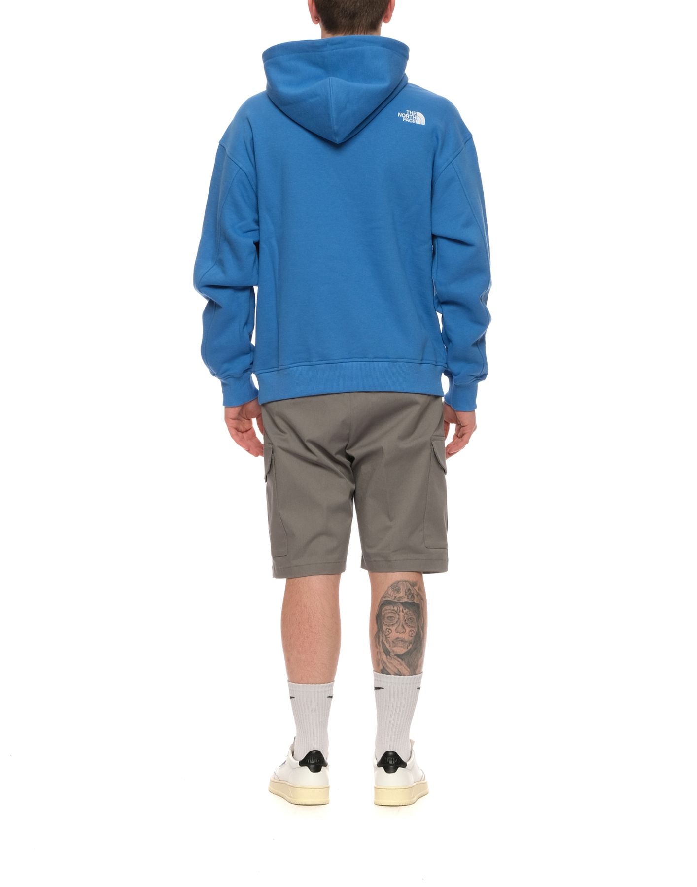 Hoodie for man NF0A7ZZELV61 SONICBLUE The North Face