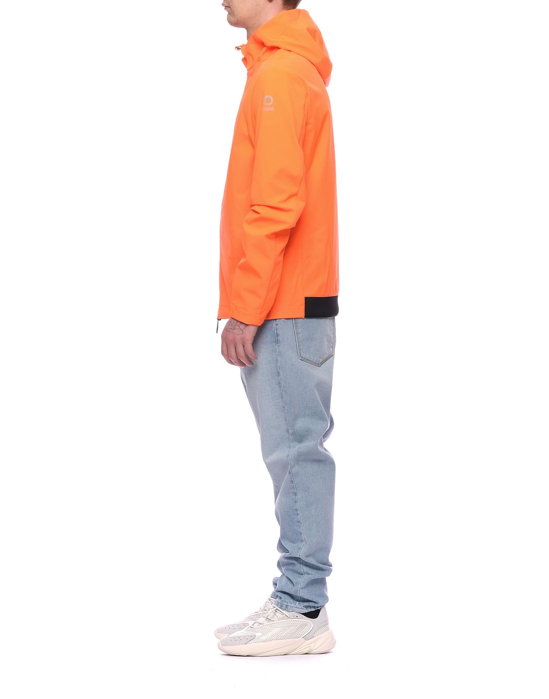 Jacke für Mann GBS01003 U Orange Fluo Suns