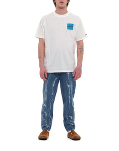T-shirt pour l'homme eotm135ag95 blanc OUTHERE
