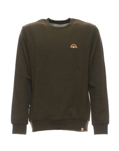 Sweatshirt for man 2732 ARMY-MEL REVOLUTION