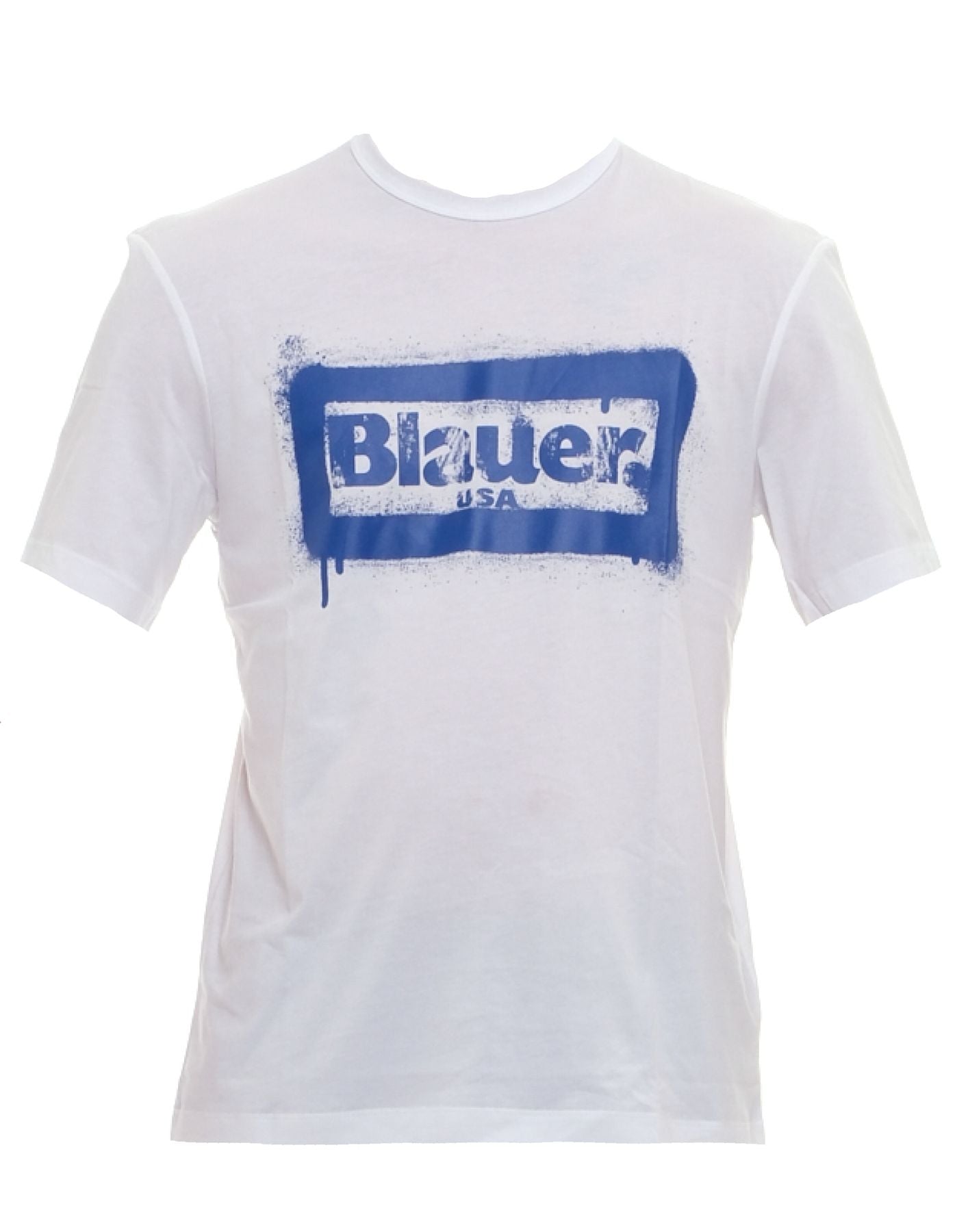 T-shirt pour l'homme 24SBLUH02147 004547 100 Blauer