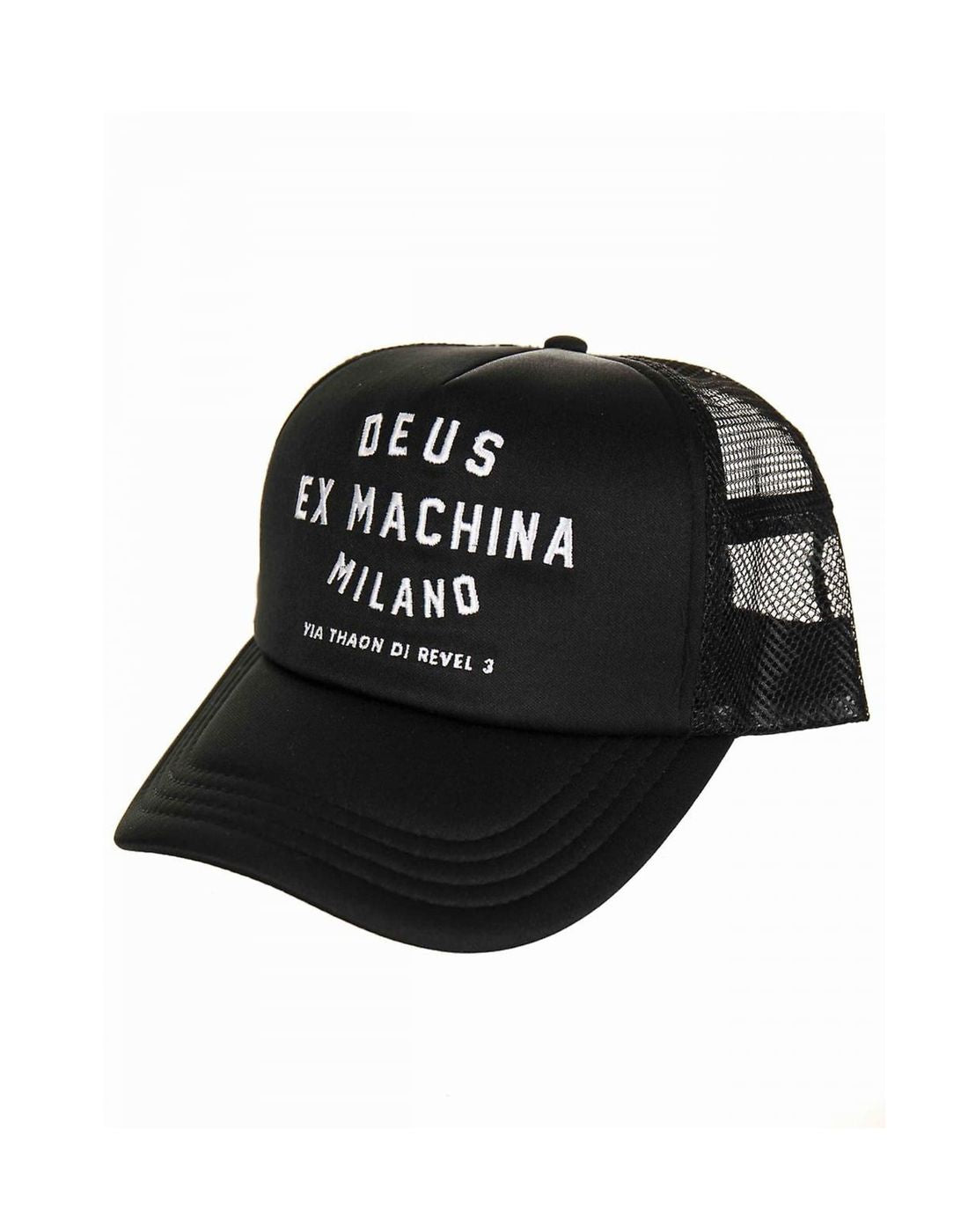 Cap for Man DMA47622 BLK Deus Ex Machina