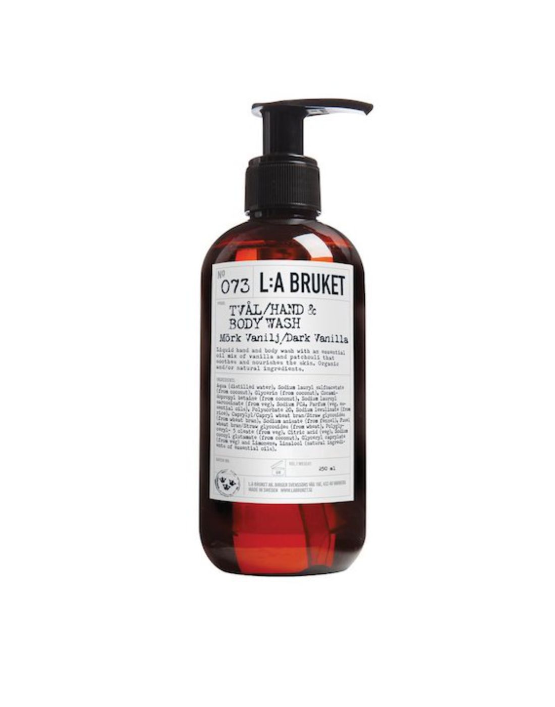 Hand & body wash 073 L:A BRUKET Dark vanilla