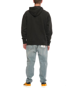 Hoodie for man 2735 BLACK REVOLUTION