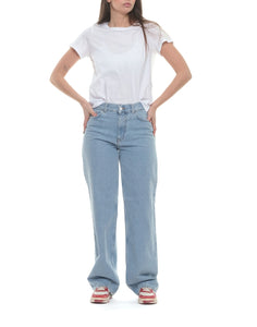 Jeans for woman AMD019D4691813 BROKEN BLEACH Amish