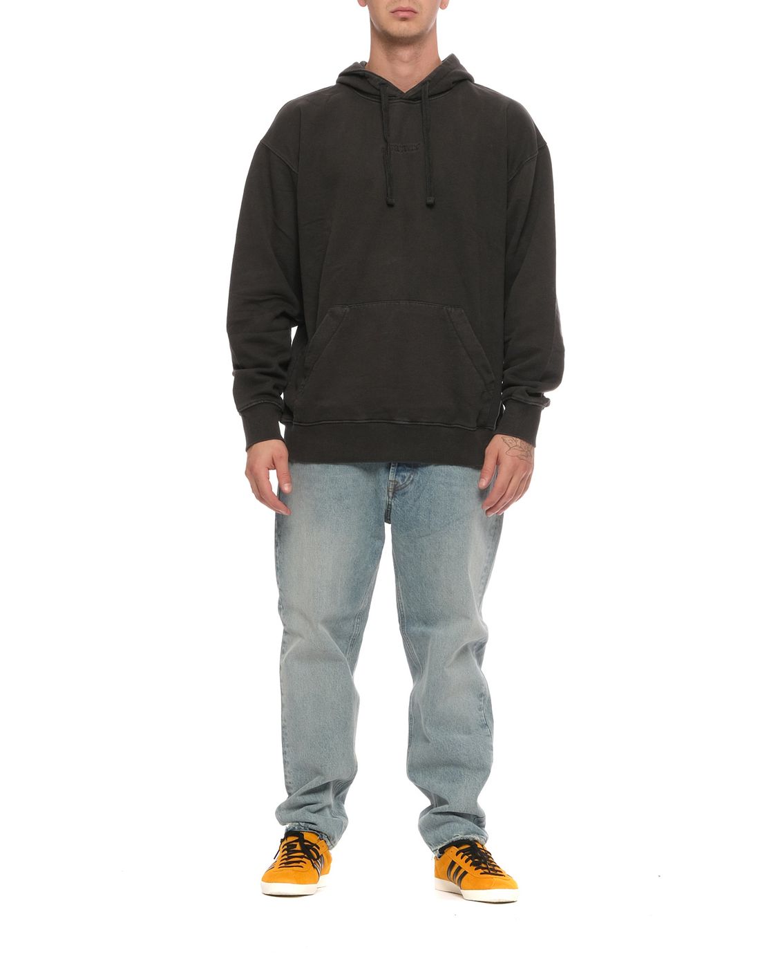 Hoodie for man 2722 BLACK REVOLUTION