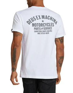 T-Shirt für Mann DMW91808C Ibiza White Deus Ex Machina