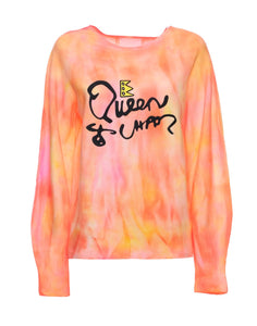 Sweatshirt for woman ONELAB Sunset 010 Orange