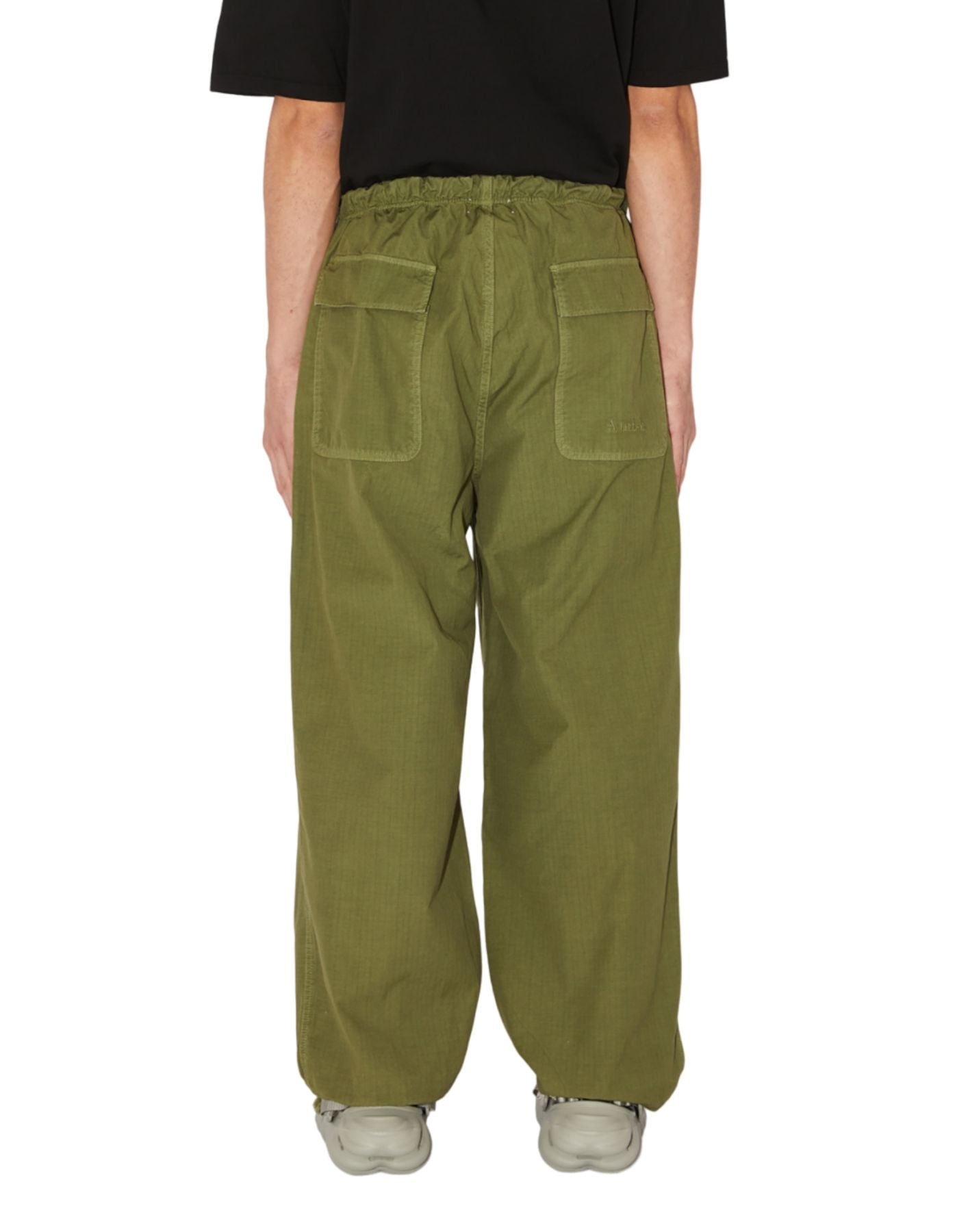 Pants for man AMU067P4160111 ARMY GREEN Amish
