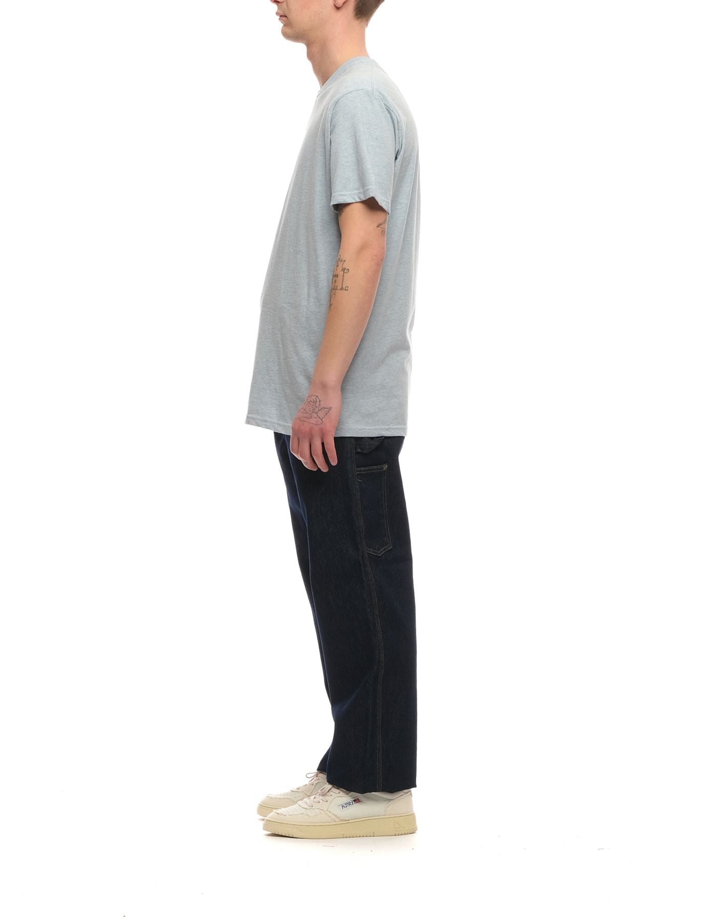 T-shirt for man 1051 LIGHT BLUE Revolution