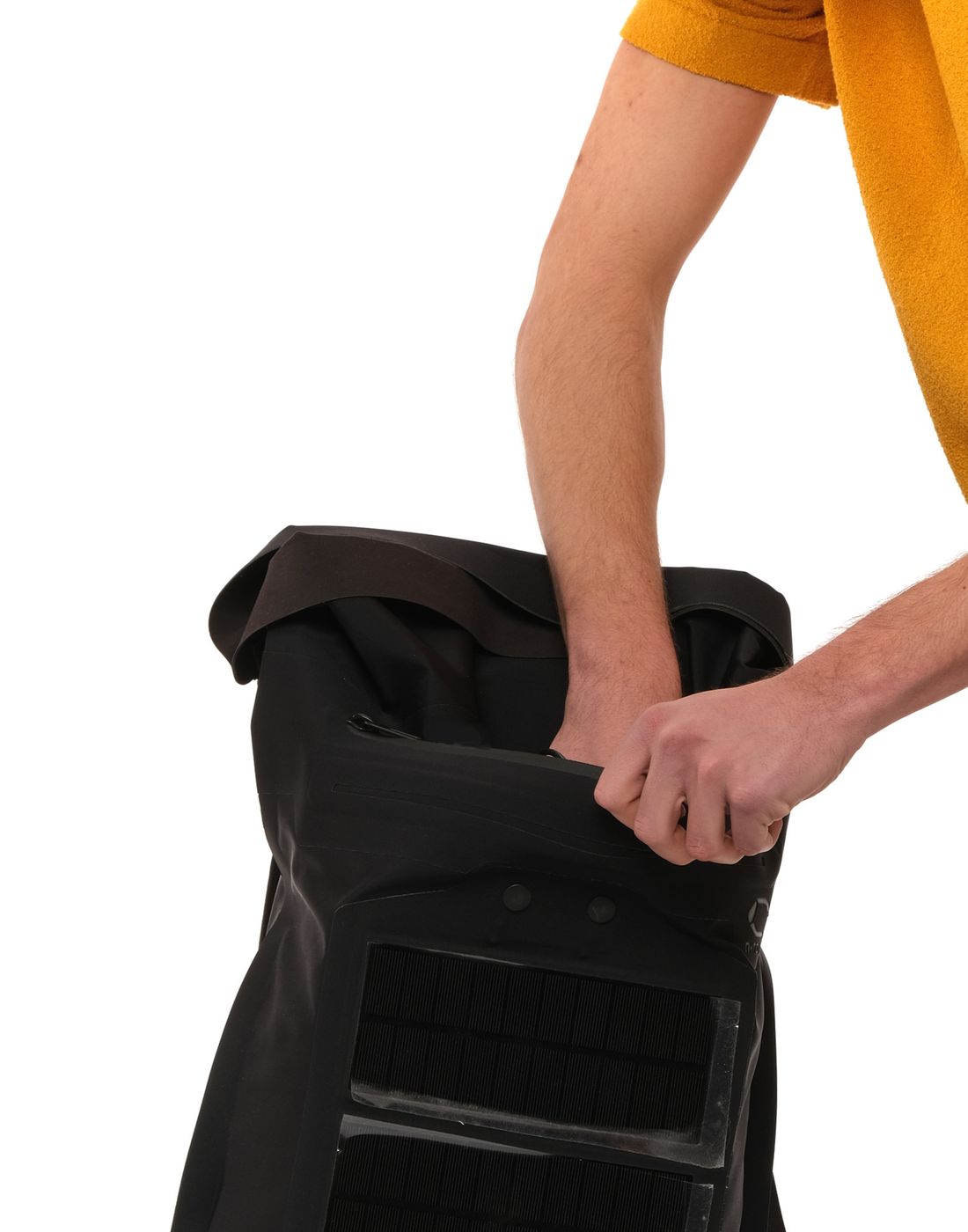 Backpack unisex CRIO BLACK O-RANGE