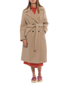 Coat for woman A1266MWE 441 HARRIS WHARF LONDON