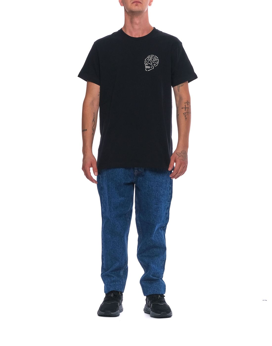 T-Shirt für Mann DMH31645C BLK Deus Ex Machina