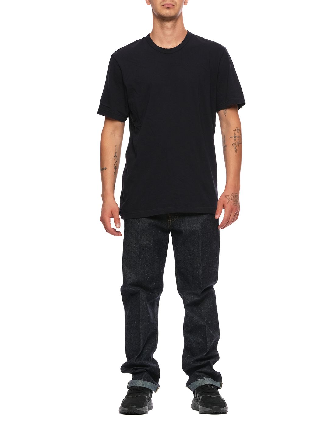 T-shirt for man MLJ3311 BLK JAMES PERSE
