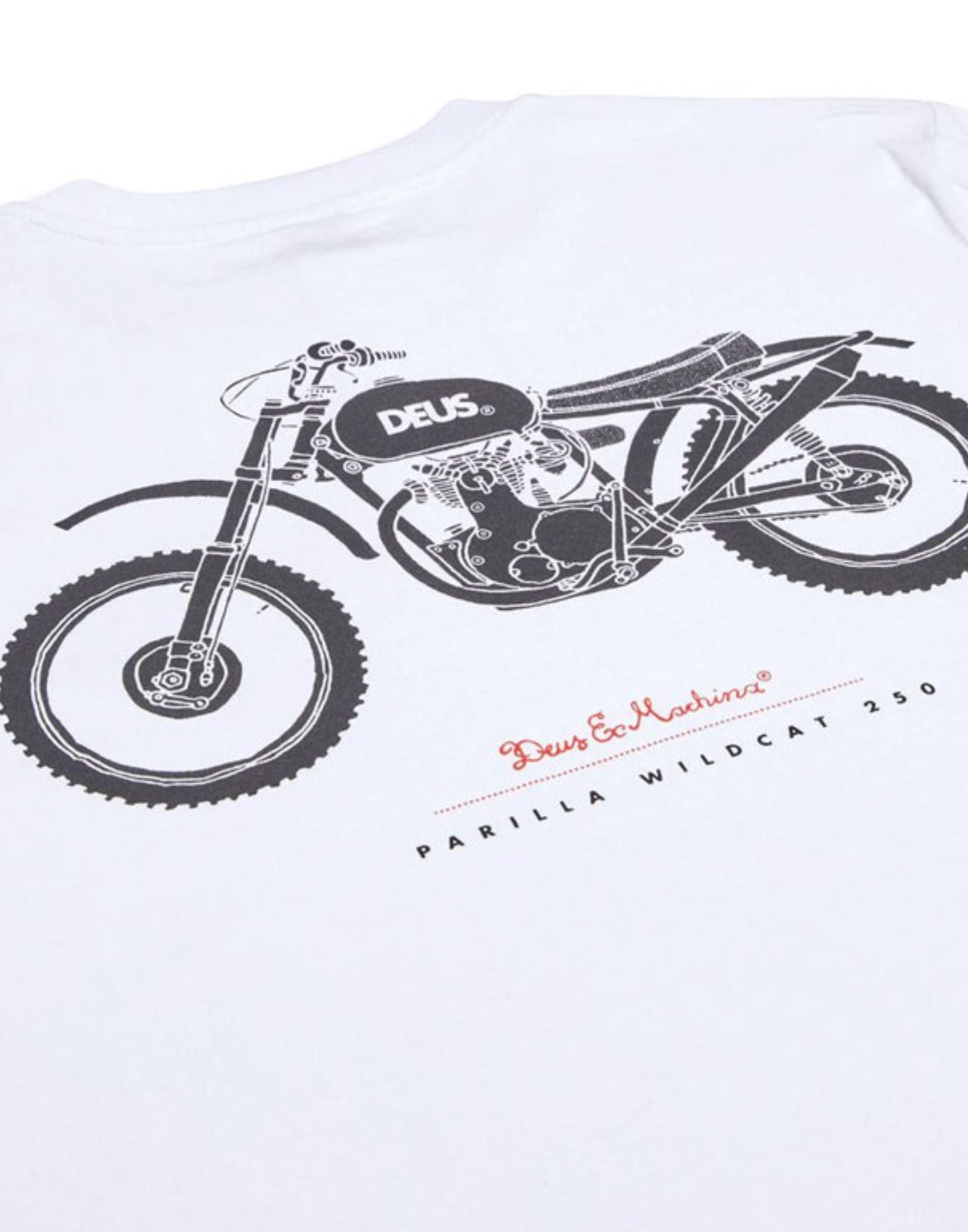 T-shirt per uomo dmp241438a bianco Deus Ex Machina