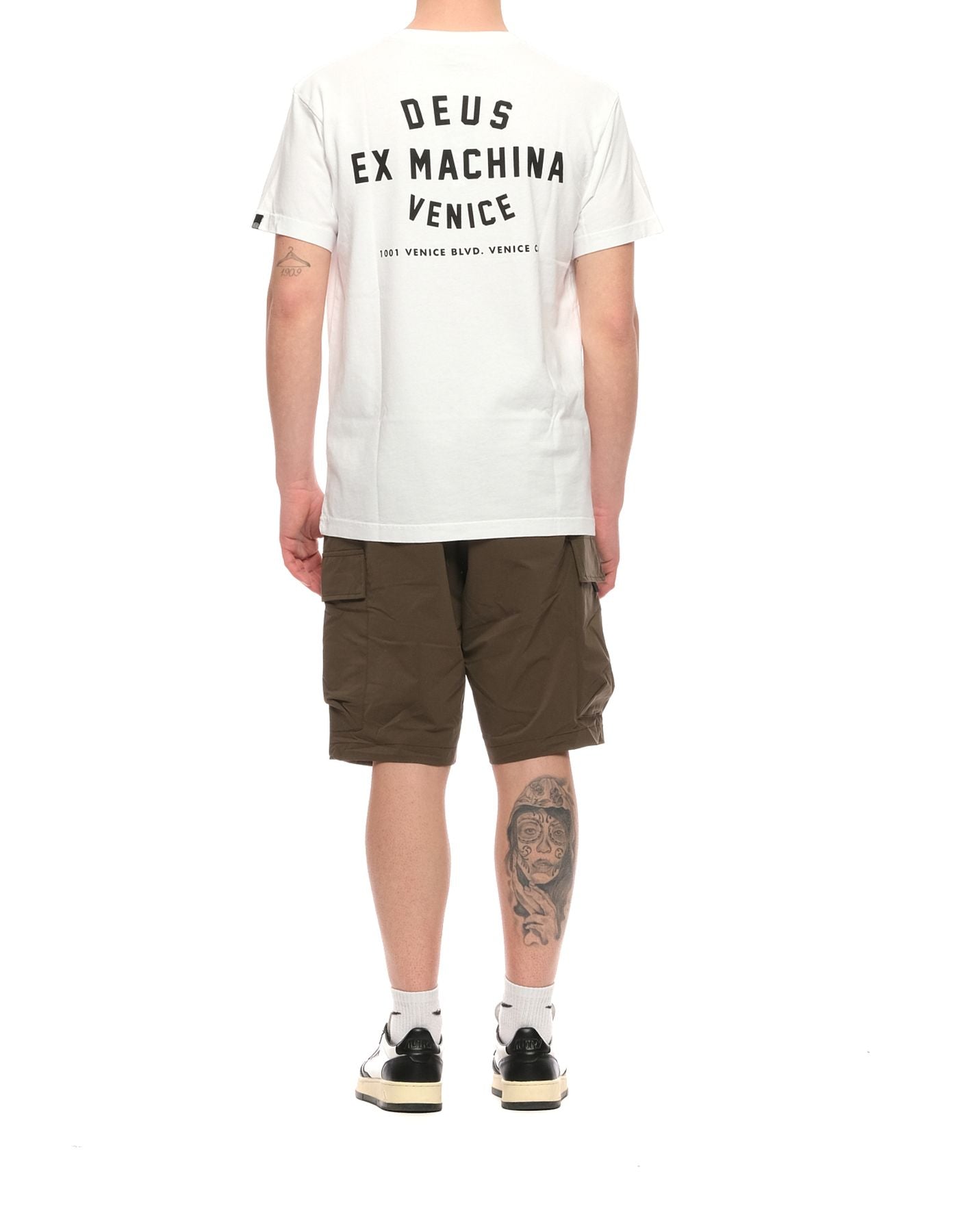 T-shirt pour hommes DMH31645C Wht Deus Ex Machina