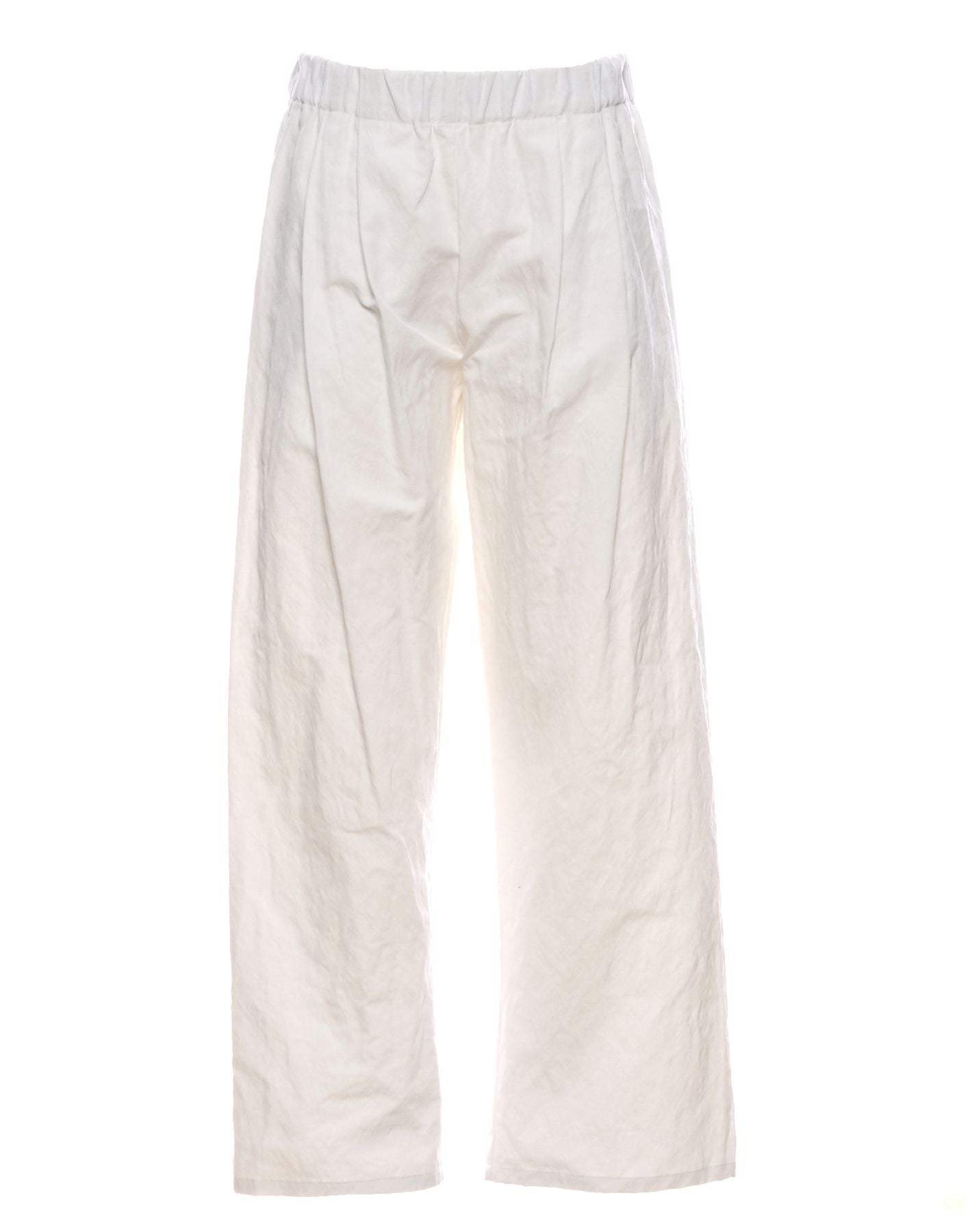 Pants for woman P1382 TS682 BIANCO A.B APUNTOB