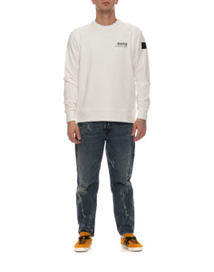 Sweatshirt for man MFS03002U OFF WHITE Suns