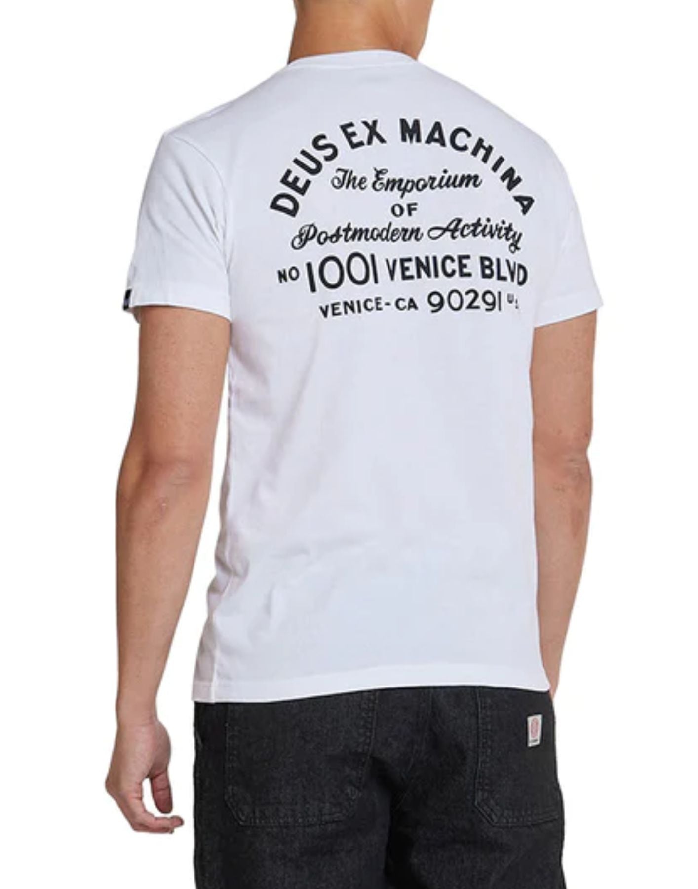 T-Shirt für Mann DMS41065A Venice Weiß Deus Ex Machina