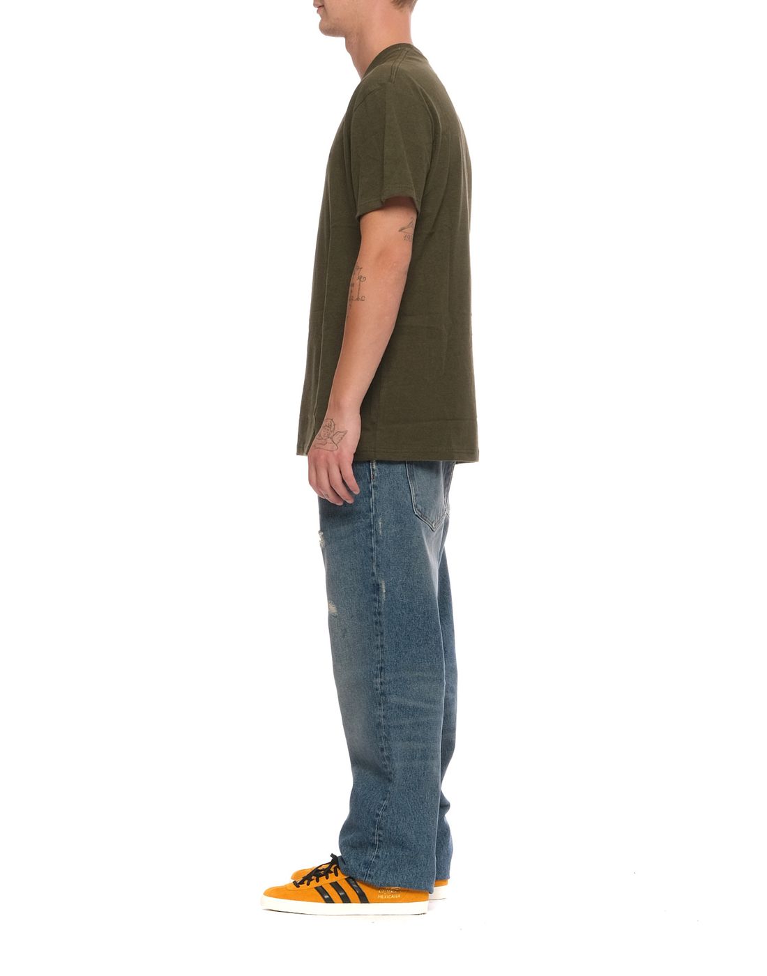 T-Shirt für Mann 1296 Army-Mel REVOLUTION