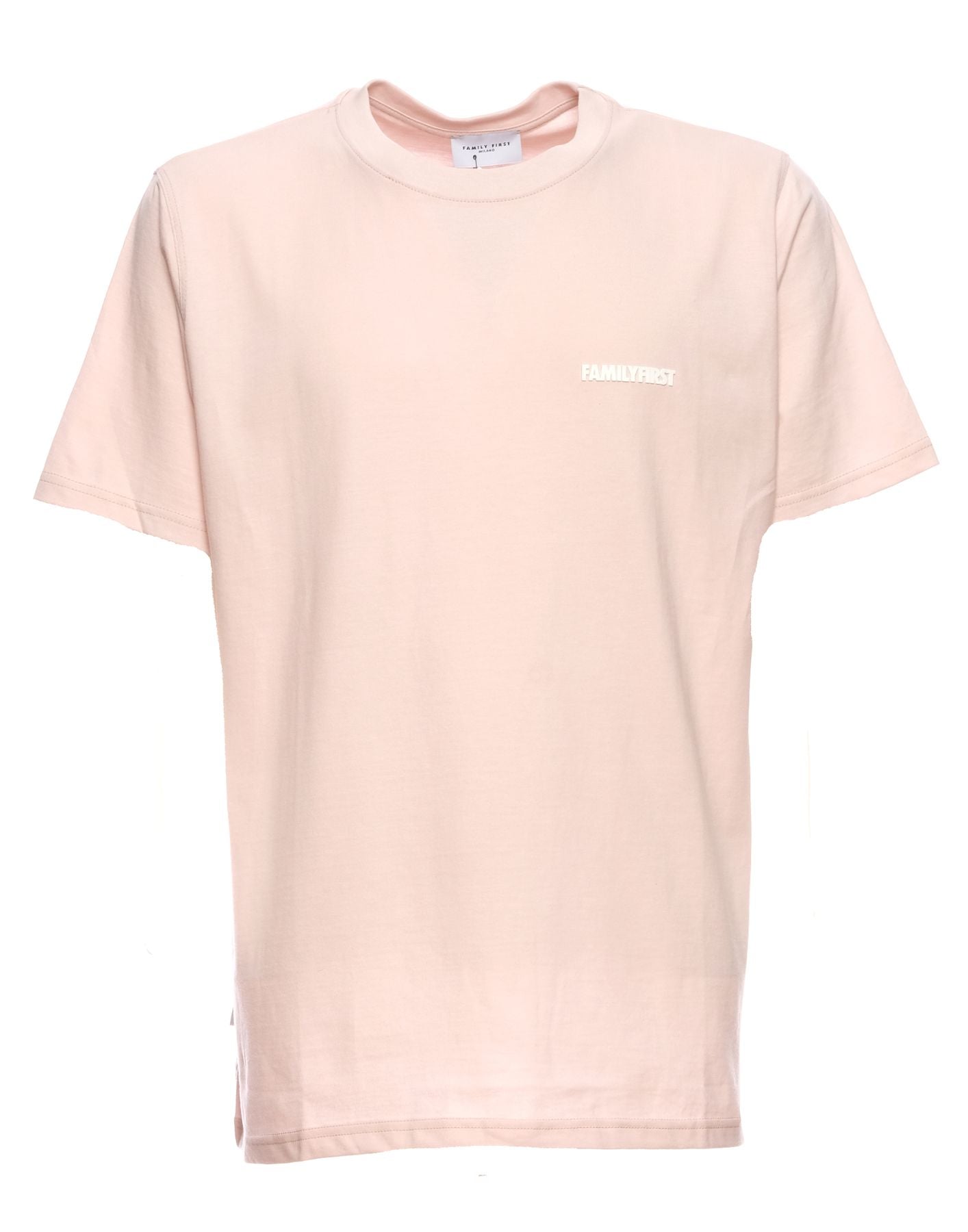 T-Shirt für Mann Symbol rosa Family First