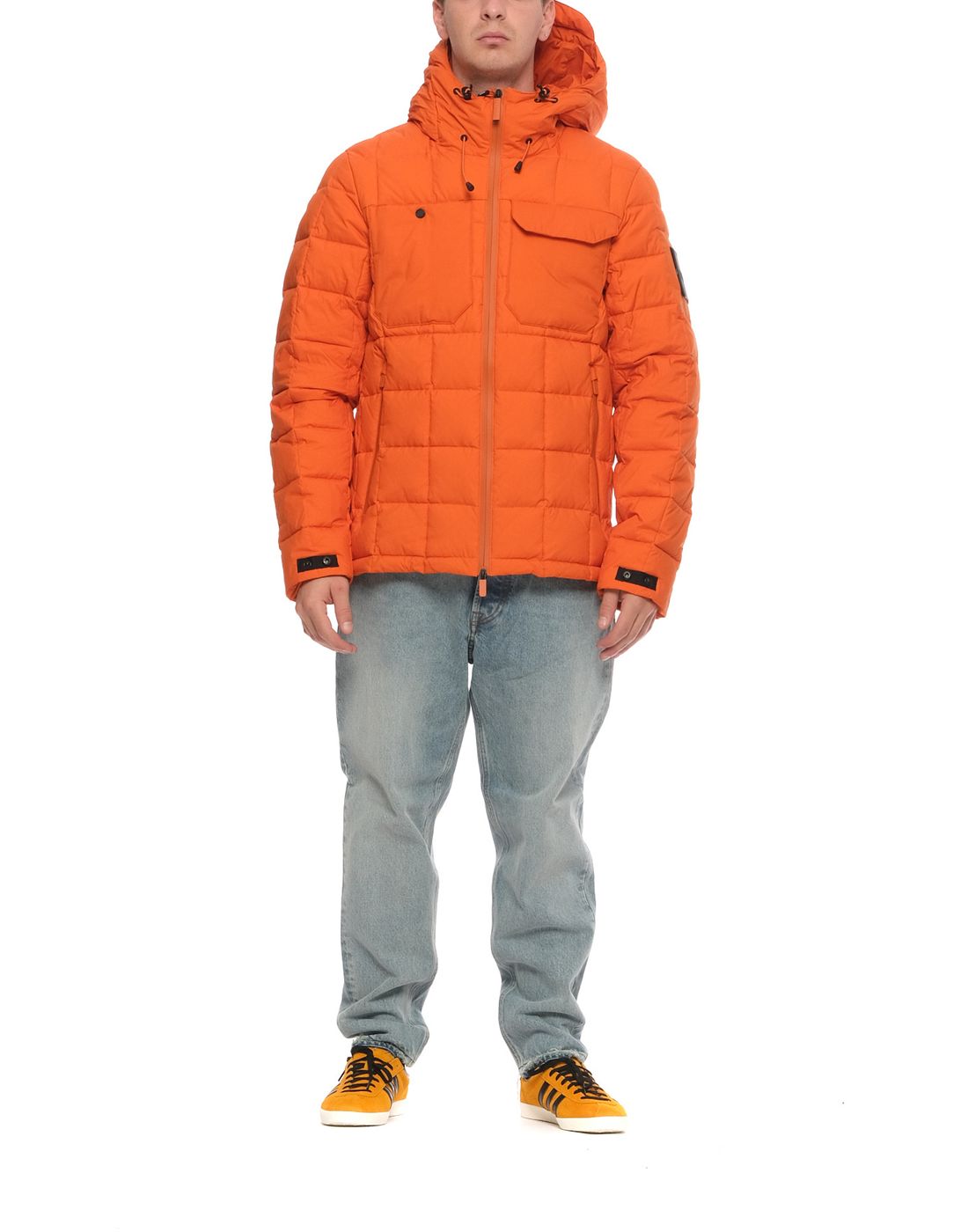 Jacket for man IOTM590AD34-RD 382 ORANGE OUTHERE