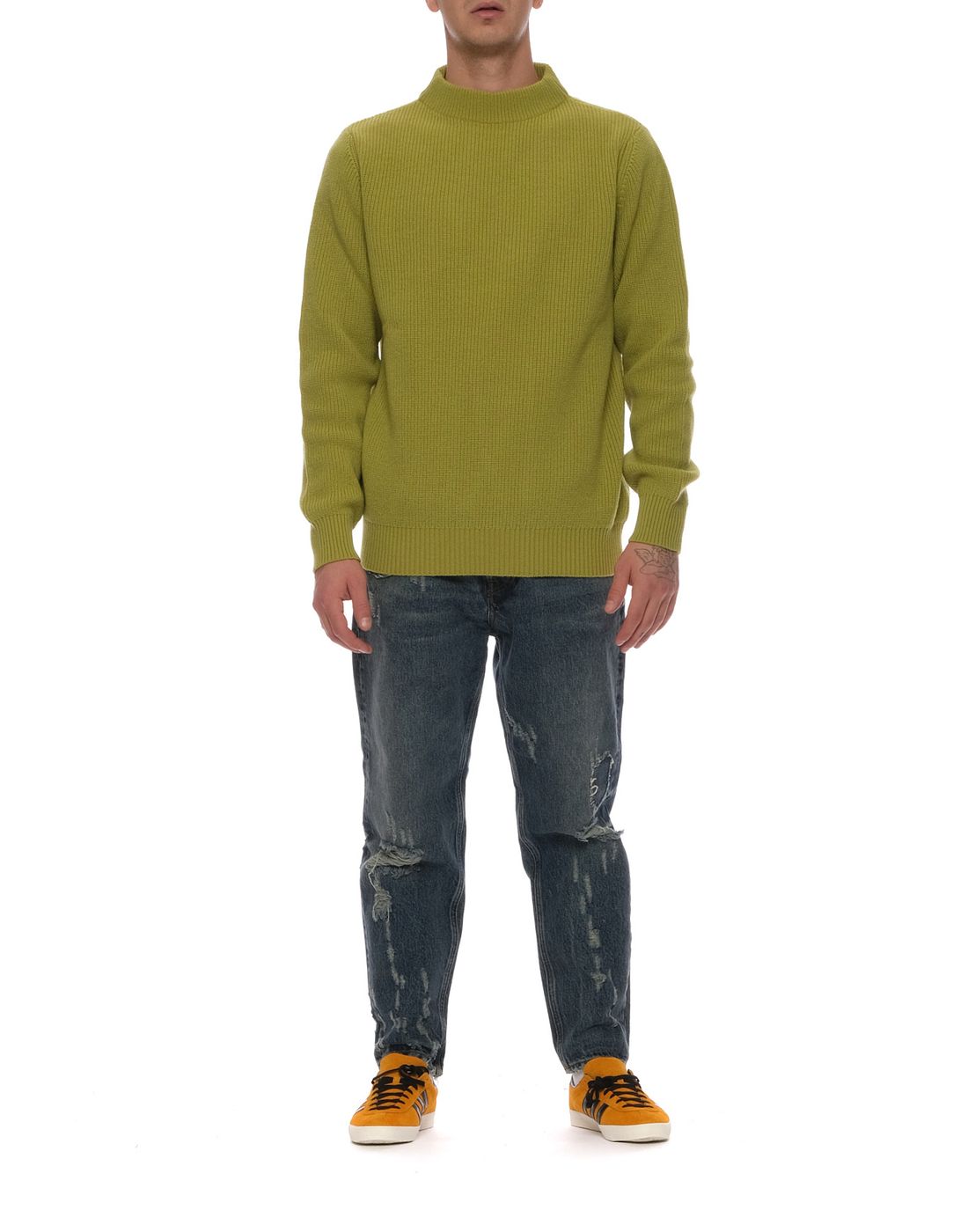 Sweater for man LM U7312 100 FLOYD GALLIA