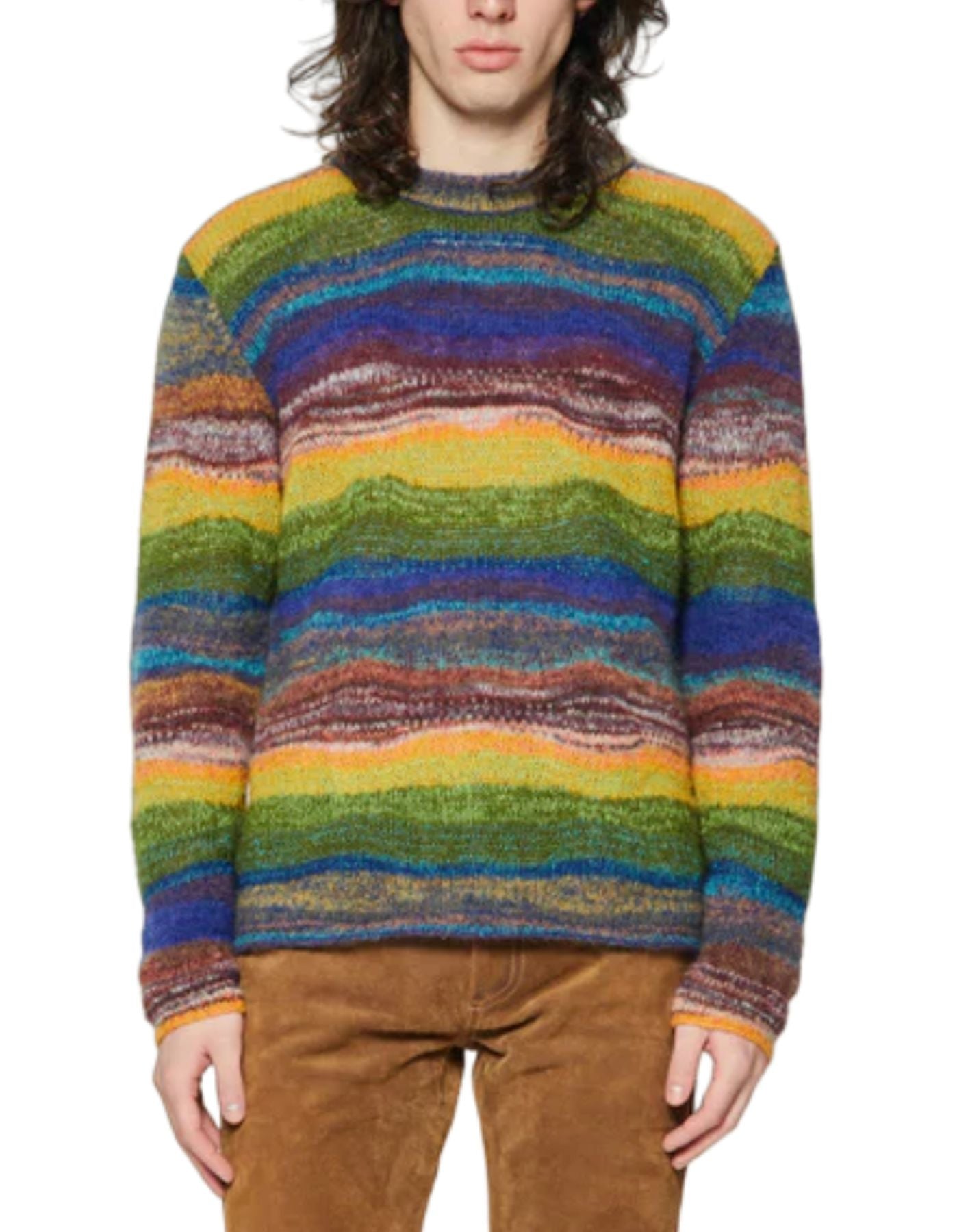 Sweater man CARLI CREWNECK MULTICOLOR PAURA