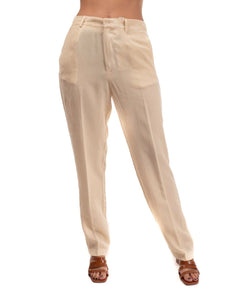 Pants for woman FORTE - FORTE 6522 AVORIO