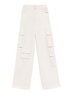 Jeans für Frau AMD065P3200111 Weiß Amish