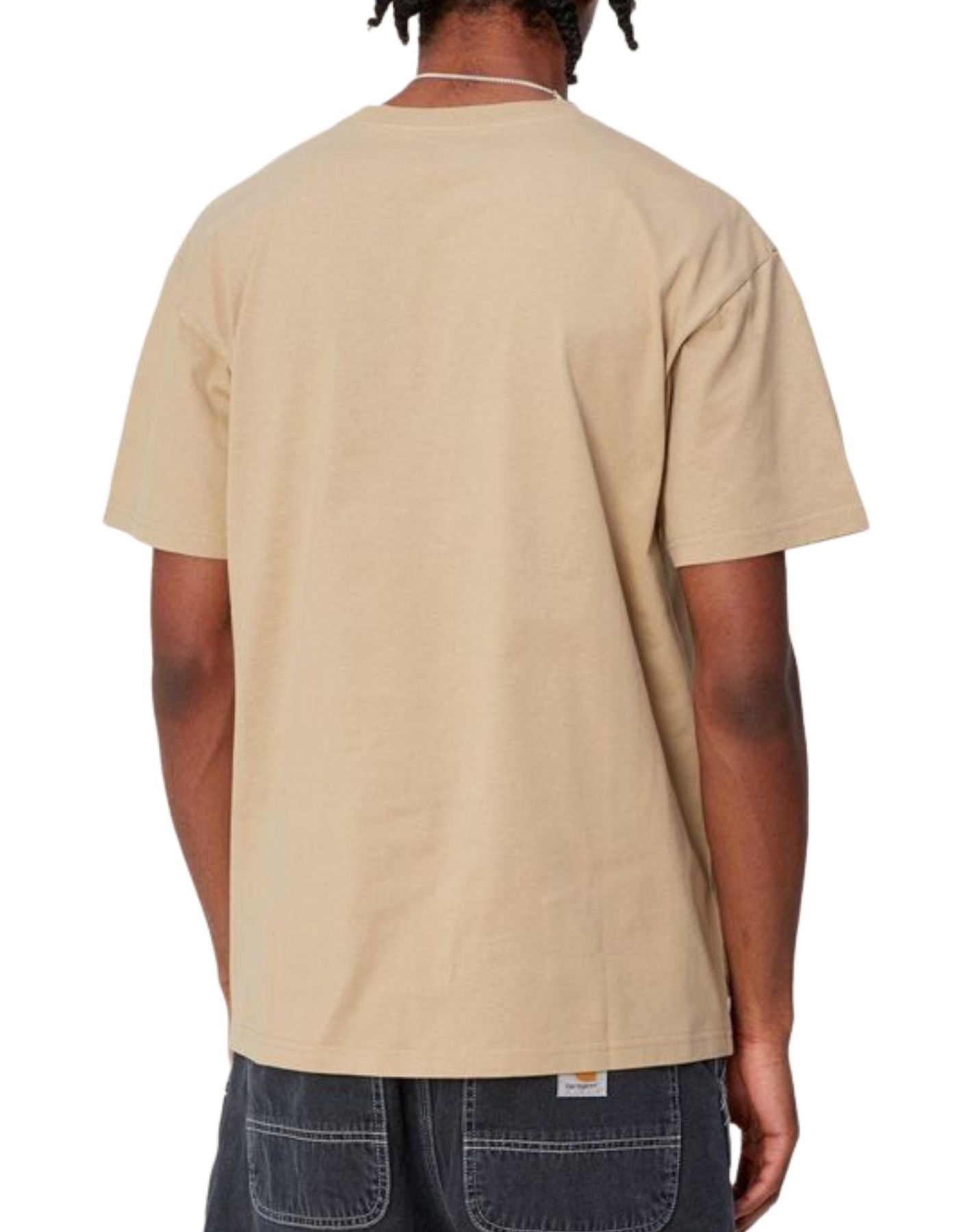 T-shirt pour l'homme I026391 Sable CARHARTT WIP