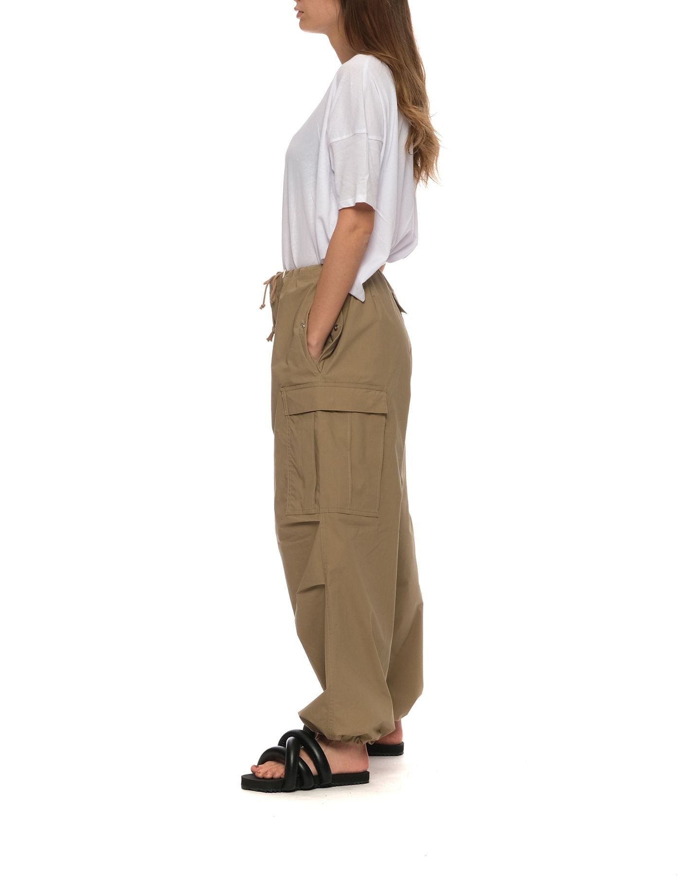 Pants for woman CARGO 5 RA910362 04 CELLAR DOOR