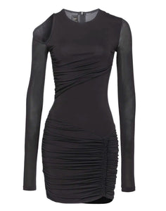 Dress for woman 102489 A1BQ Z99 BLACK PINKO