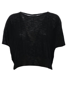 여자를위한 티셔츠 CFDTRW5403 10 검은 색 TRANSIT