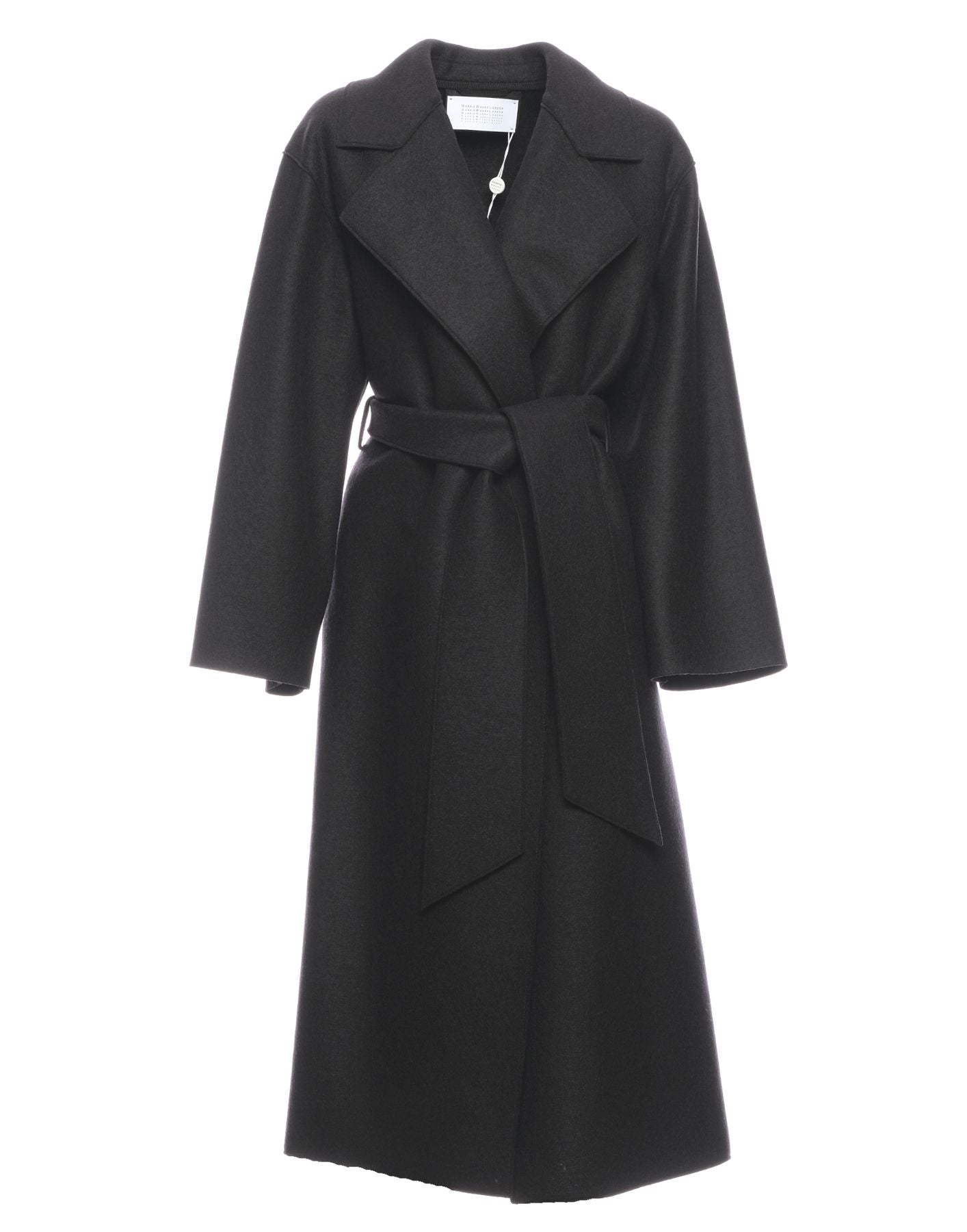 Manteau pour femme a1425mlk noir Harris Wharf London