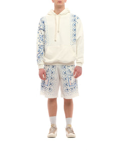 Hoodie for man SICILY WHITE Family First