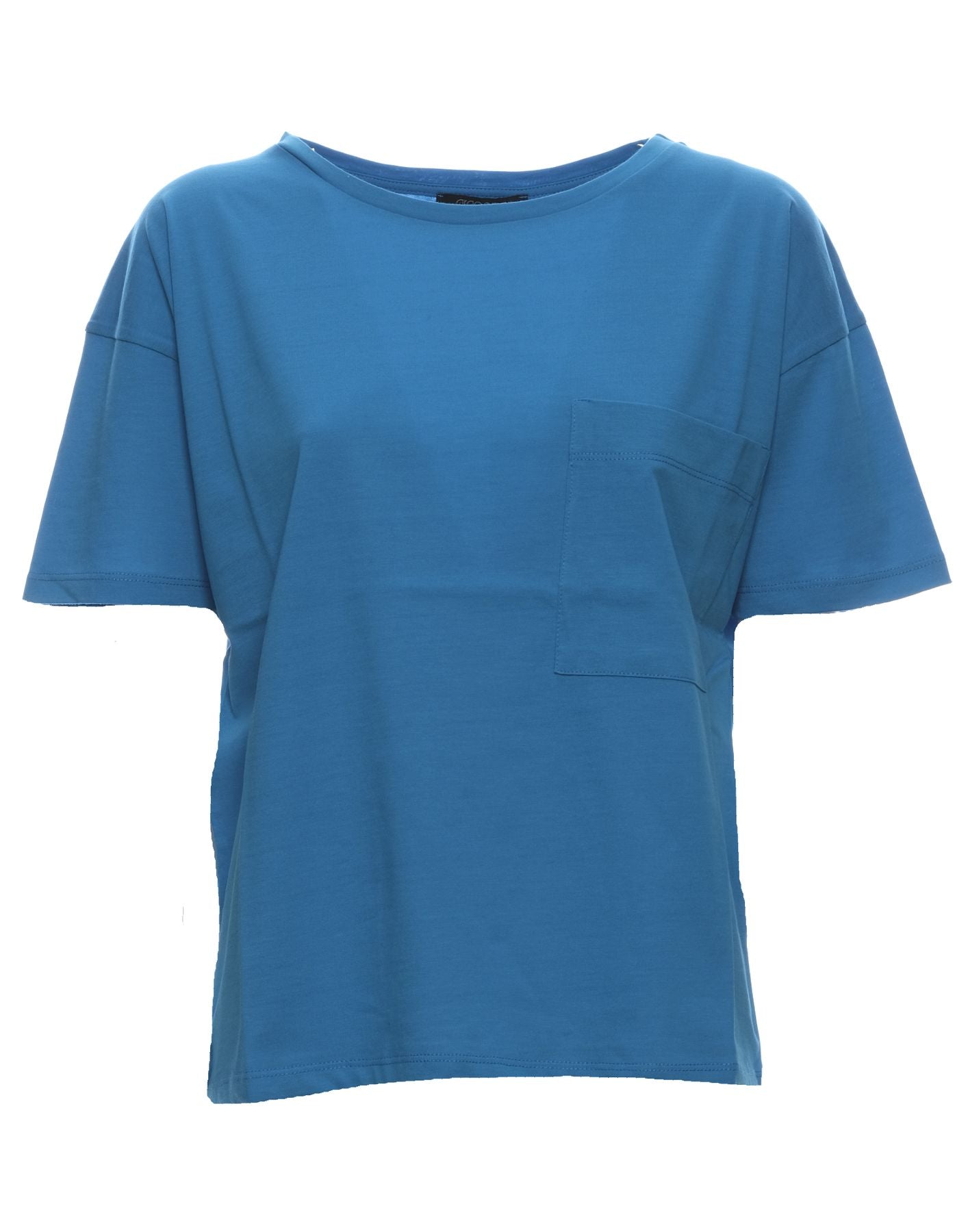 T-shirt for woman D2758TP 516 ELECTRIC BLUE ARAGONA