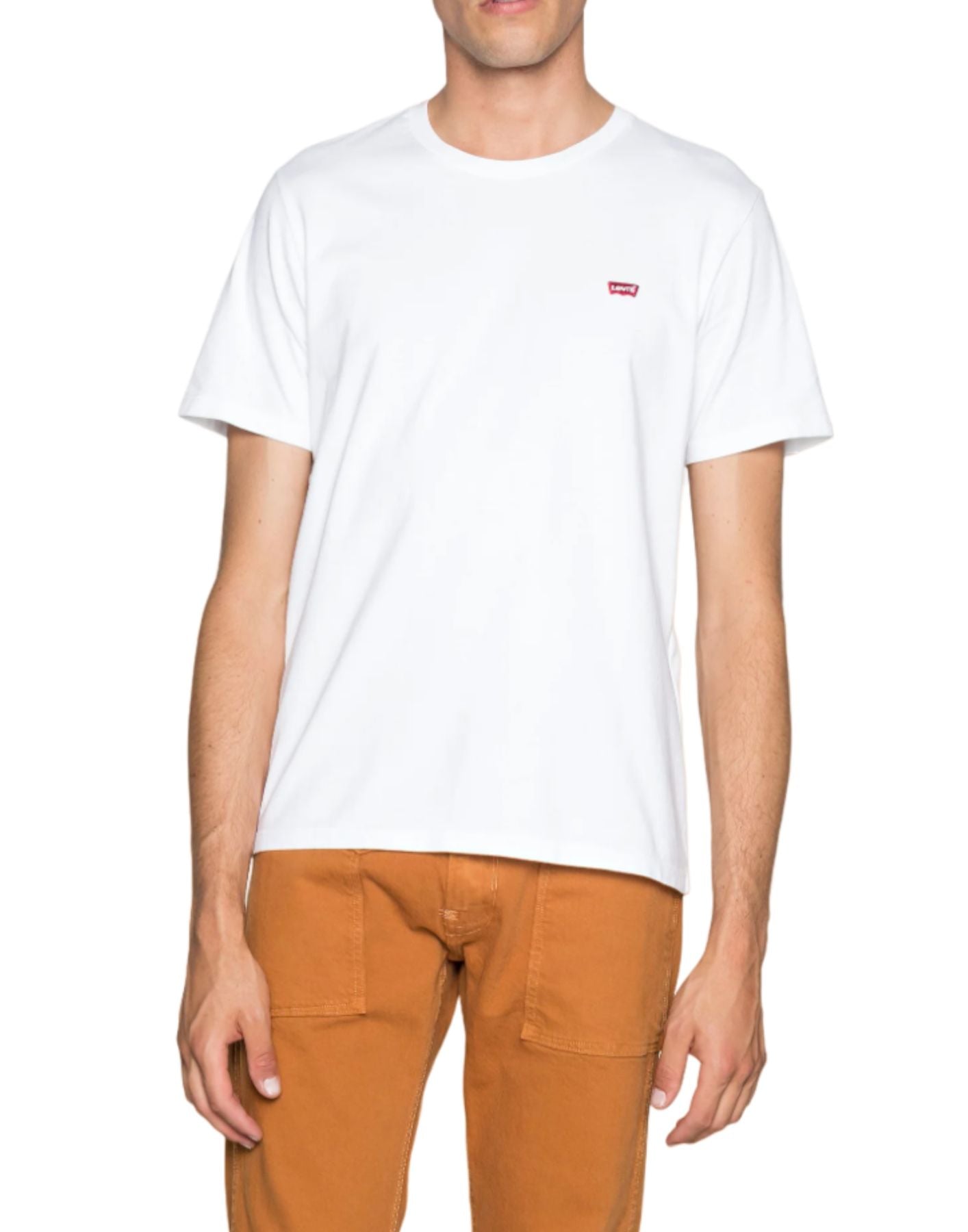 T-Shirt für Männer 56605 White + Levi's