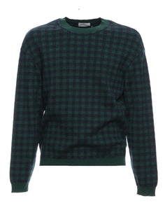 Pull pour homme UFM080 163Greennavy SCAGLIONE