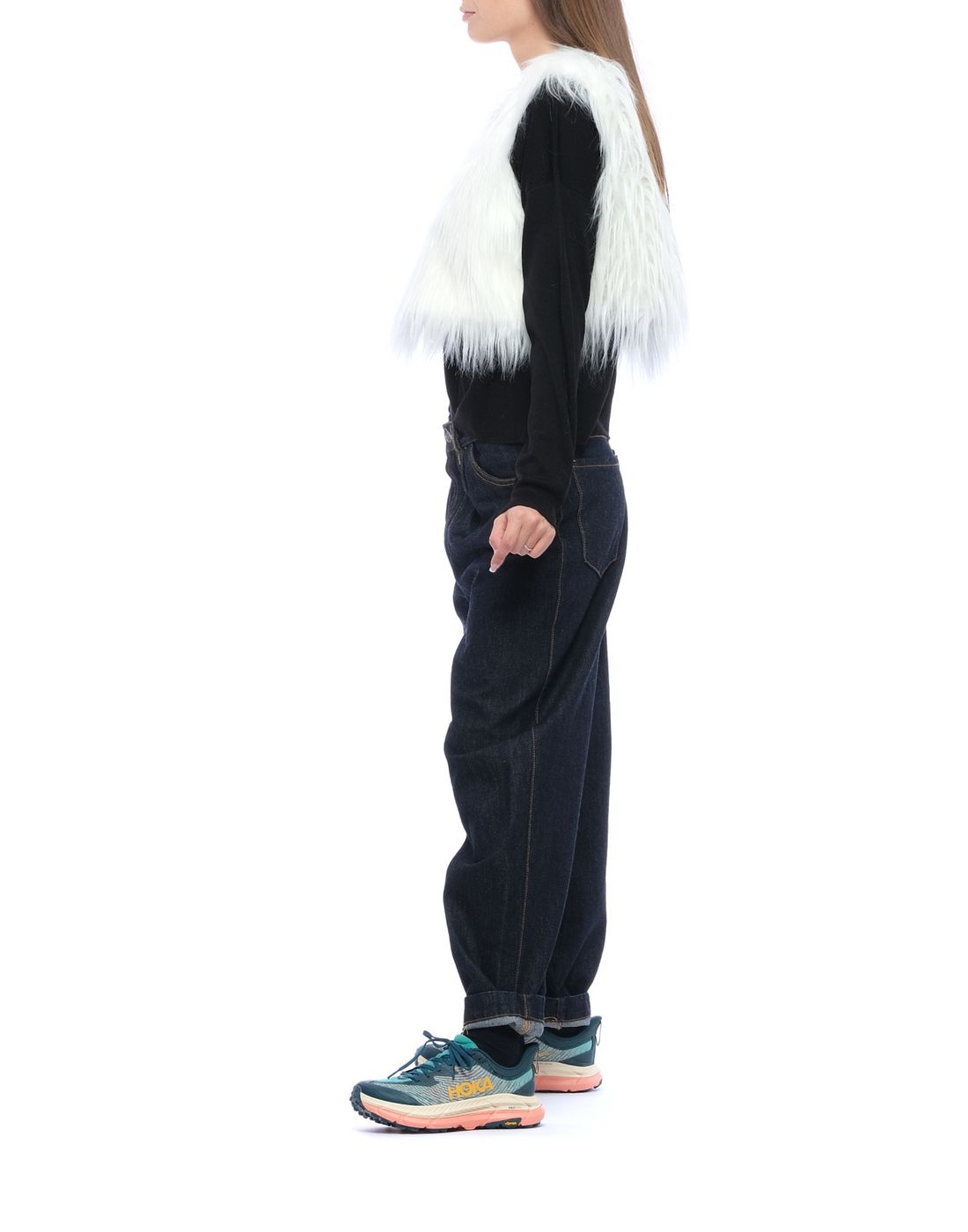Gilet da donna M650KO B0011 MILK ALABAMA MUSE