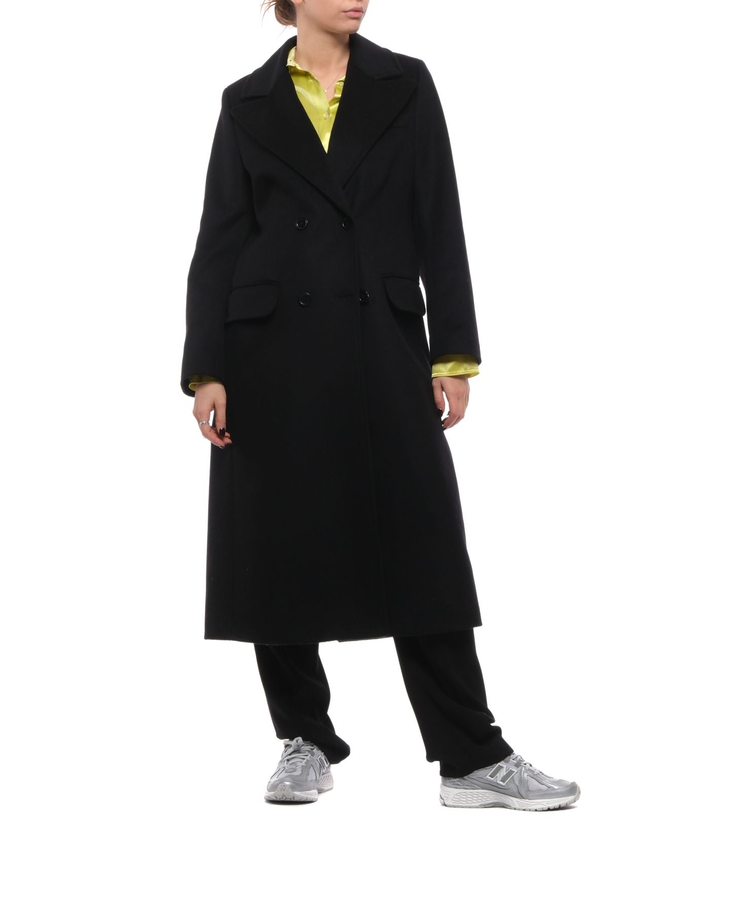 Cappotto da donna OLAND 271 22 BLACK Hanami D'or