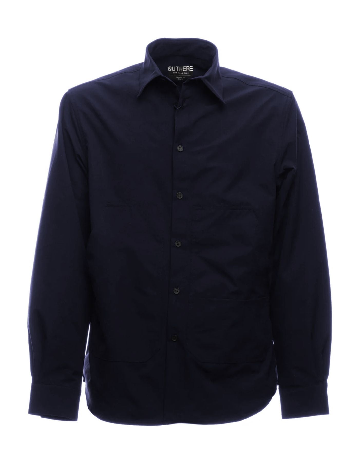 Chemise pour l'homme eotm142ag42 marine OUTHERE