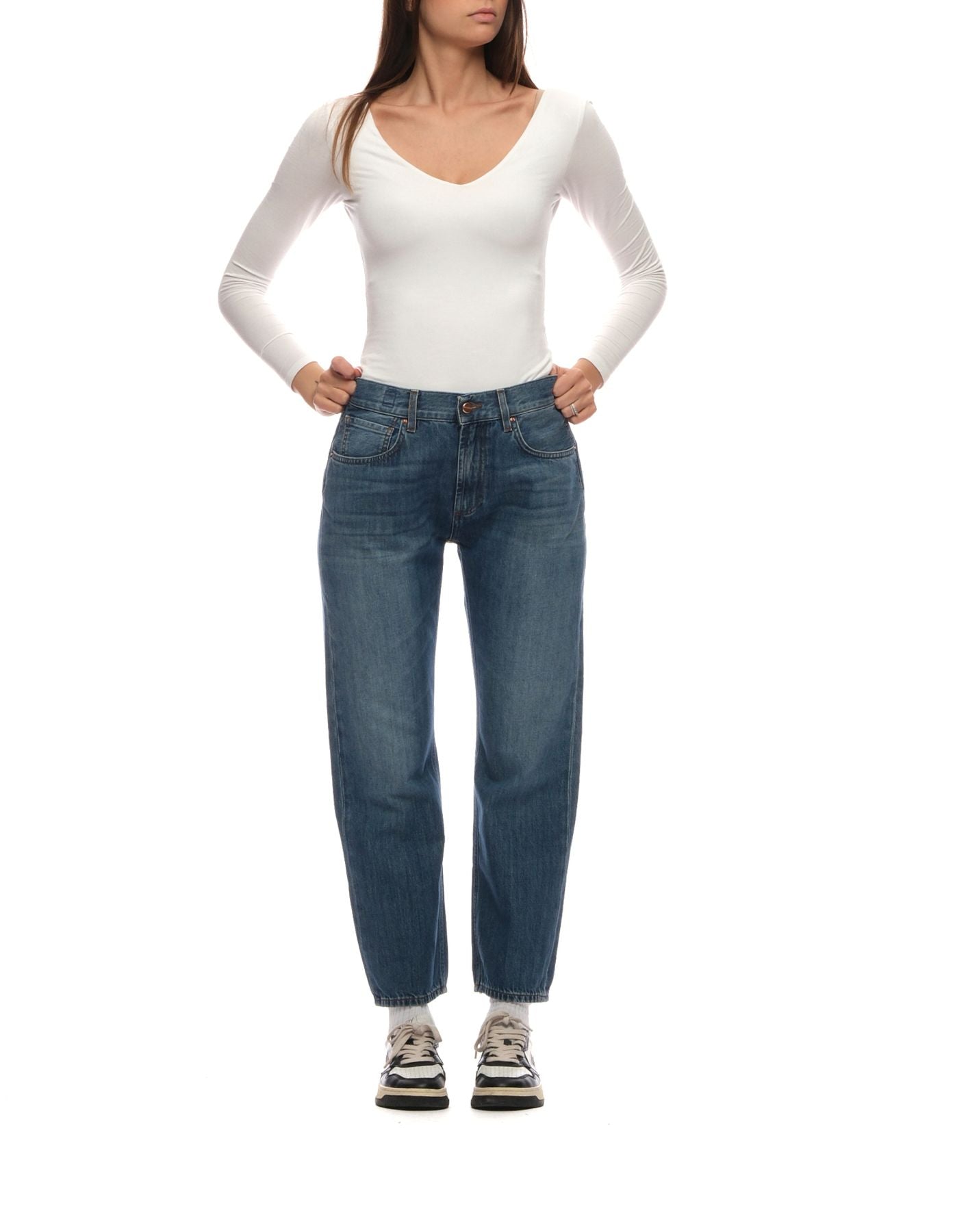 Jeans pour femmes Lemak SS 486 DON THE FULLER