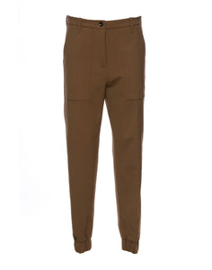 Pants for woman AFR01 AFRODITE CAMEL NINE IN THE MORNING