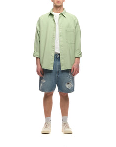 Shirt for man P23AMX028P3730569 PALE GREEN Amish